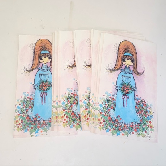 MCM American Greetings Katy Jablonski Zimmie 27 Christmas Cards & Envelopes - Picture 8 of 10